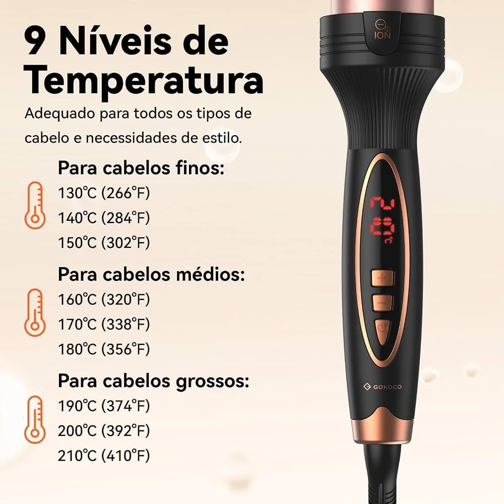 Escova Modeladora GOKOCO — detalhe 6